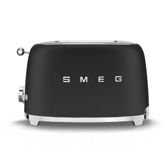 Тостер Smeg TSF01BLMEU , черный матовый
