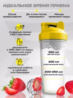 Протеин сывороточный, Protein Whey, 28 порций Клубника