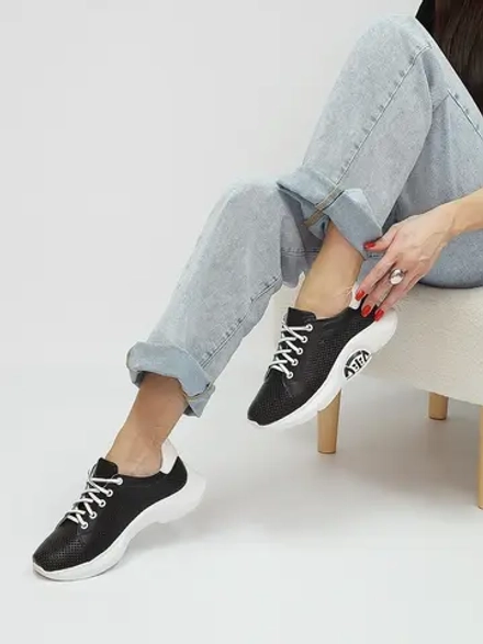 Кроссовки женские летние натуральная кожа