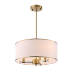 SL1407.302.03 Люстра подвесная ST-Luce Латунь/Прозрачный E14*3 40W АВРЕЛИЯ