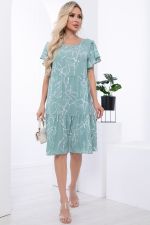 Платье "Ветер перемен" (нежная мята) П7017 LT Collection (Акция)