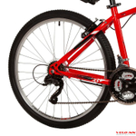 Велосипед FOXX AZTEC V 26" (2022) красный