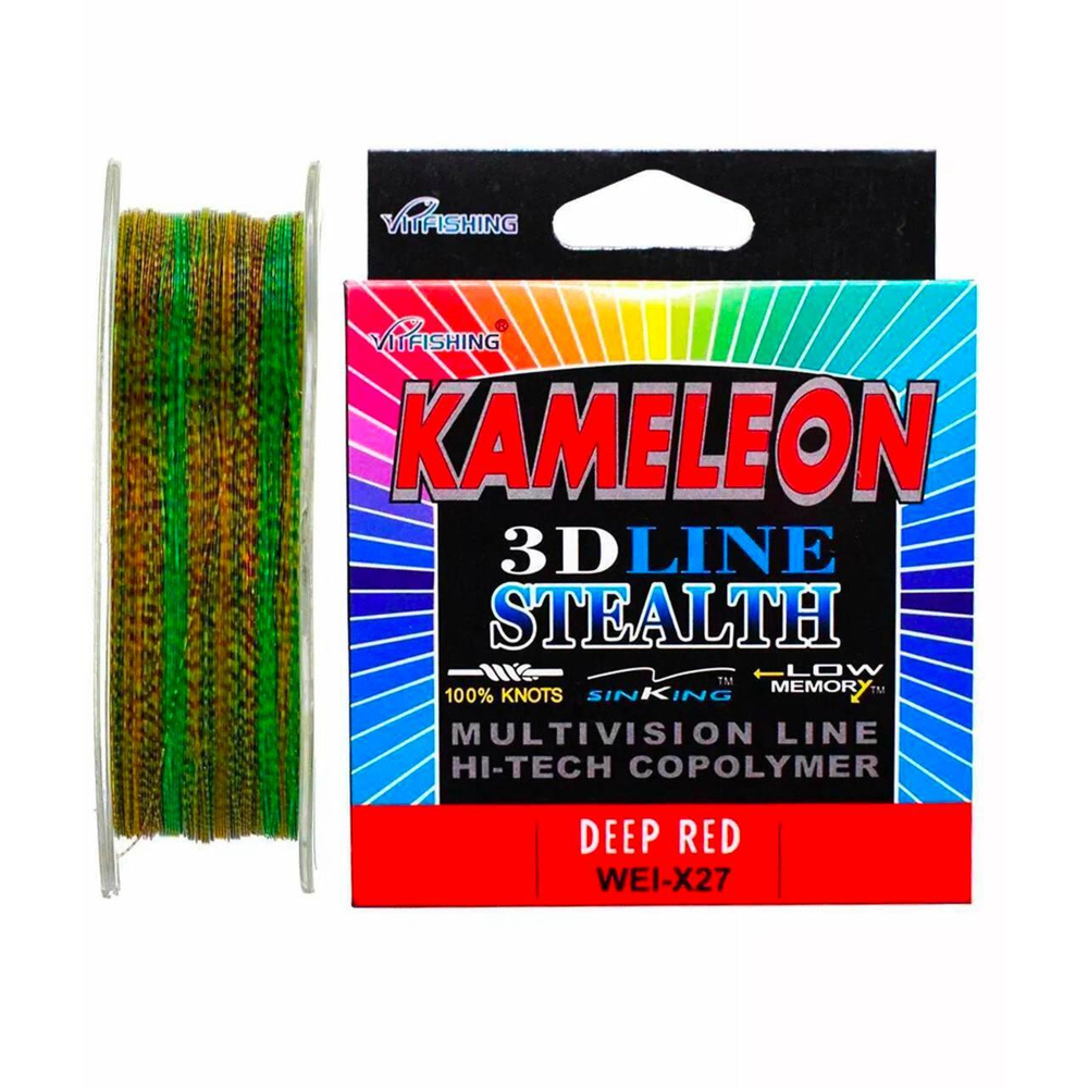 Леска Kameleon 30 м 3D 0,10мм