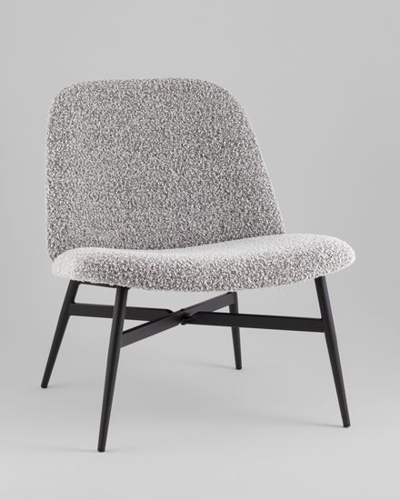 Кресло лаунж Ease серый