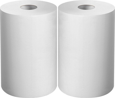 ЗУБР 20 х 25 см, 2-х слойная, в рулоне, 400 листов, 2 рулона, протирочная бумага, Профессионал (12822-20)