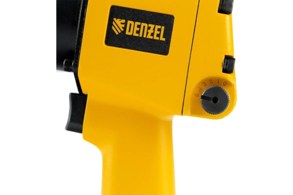 Гайковерт пневматический Denzel IW860 ударный + набор головок, 1/2" 57473