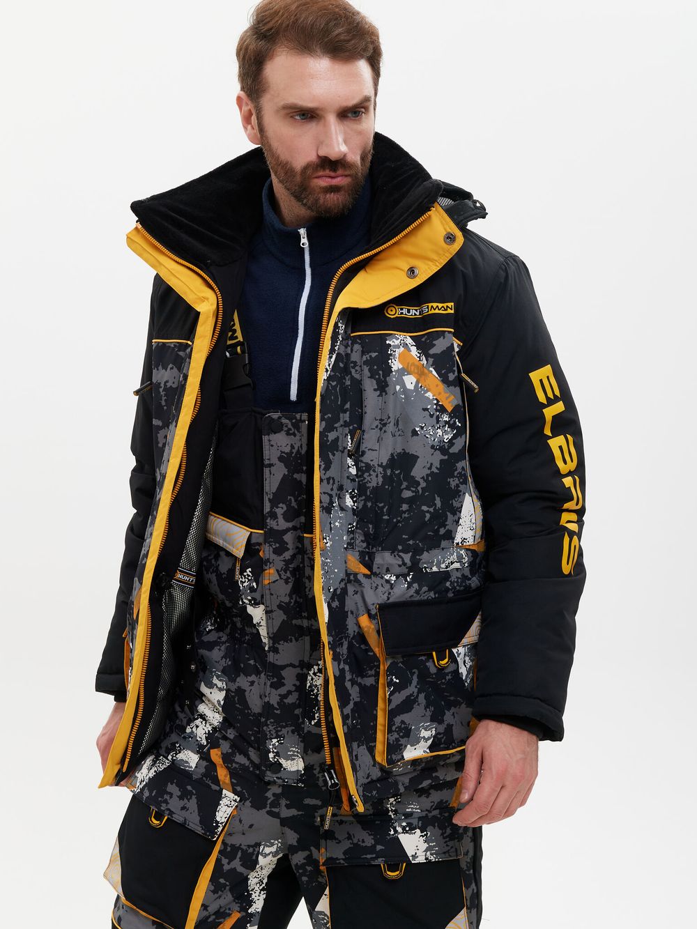 Костюм зимний Elbrus ткань Breathable цвет КМФ192/Черный