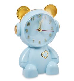 GAEM Art CL-27/1 Будильник «Медвежонок» голубой