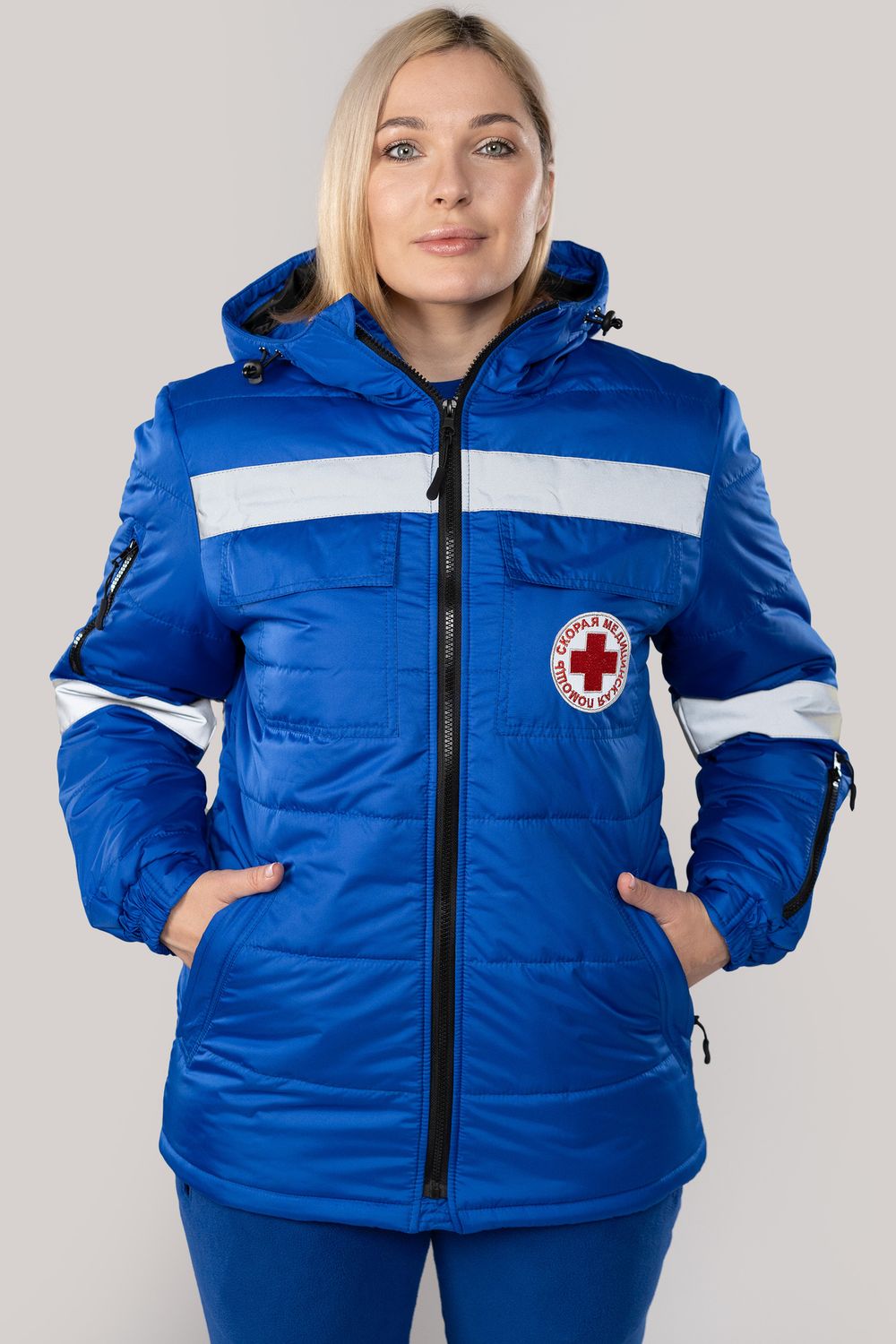 Куртка утепленная женская Скорая Помощь MedicLine (Dewspo)