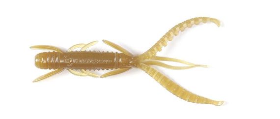 Виброхвосты съедобные LJ Pro Series HOGY SHRIMP 2,2in (5,6 см), цв. S18, 10 шт.