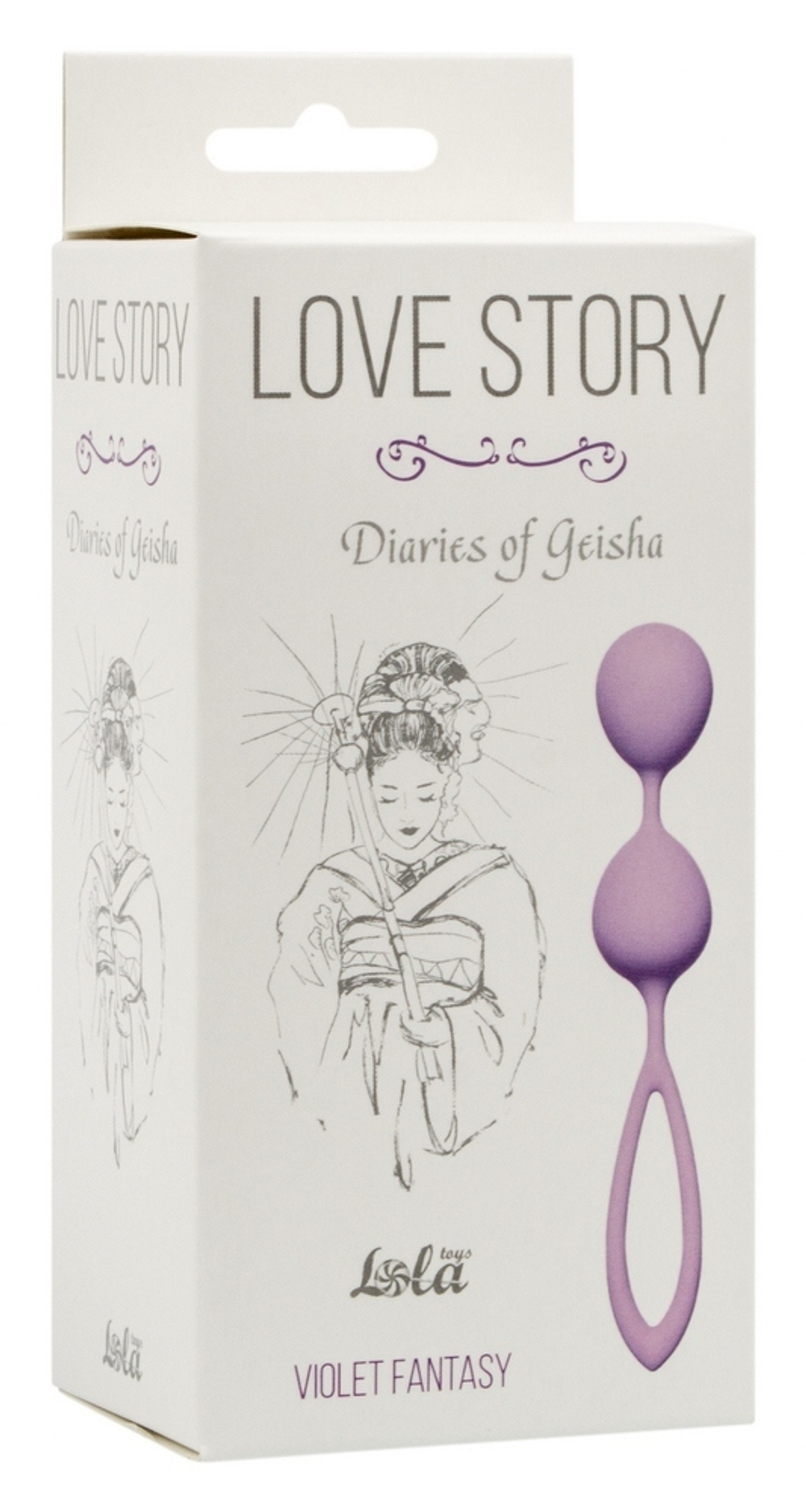 Вагинальные шарики Love Story Diaries of a Geisha Violet Fantasy