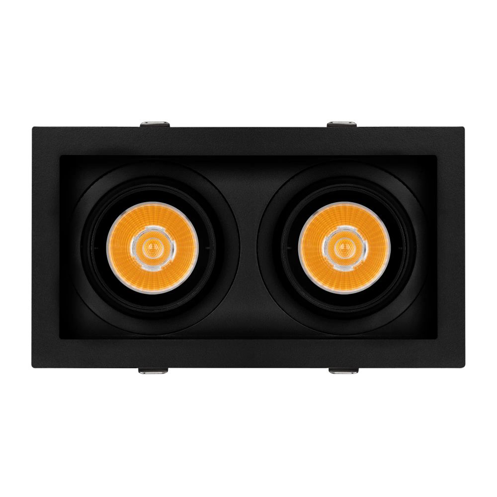 Светильник MS-VORTEX-BUILT-S210x117-2x20W Warm3000 (BK-BK, 20 deg, 230V) (Arlight, IP20 Металл, 5 лет) 058442