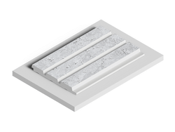 Стеновая панель HiWood декорированная, 270x12 см