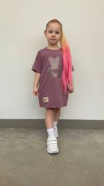 Платье с принтом