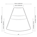 Внешний угловой элемент дивана Sofa Lindau outside corner арт.117132