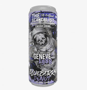 НАПИТОК ЭНЕРГЕТИЧЕСКИЙ THE SCANDALIST ENERGY DRINK GENEVE 1988 ЧЕРНИЧНЫЙ ПОНЧИК 330МЛ