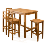 Стол барный из массива дуба Клермон-02