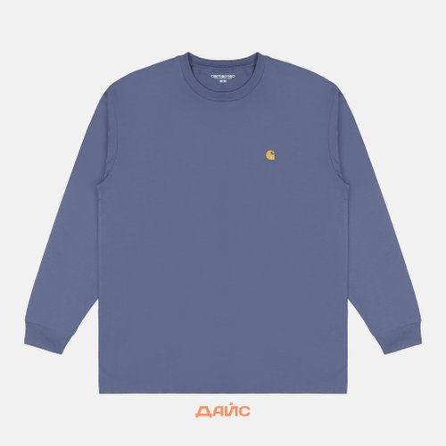 Лонгслив мужской Carhartt WIP Chase артикул:I026392_positano - купить в магазине Дайс