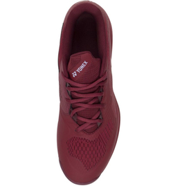 Мужские теннисные кроссовки Yonex Power Cushion Sonicage - dark red
