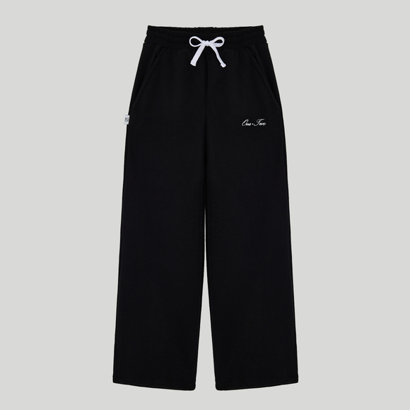 Drawstring Sweatpants Black