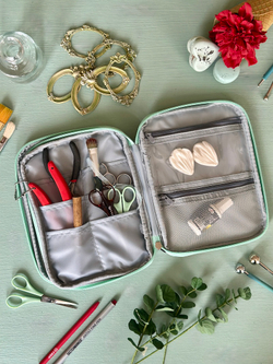 Пенал-оганайзер для хранения вязальных спиц и принадлежностей для рукоделия БОЛЬШОЙ