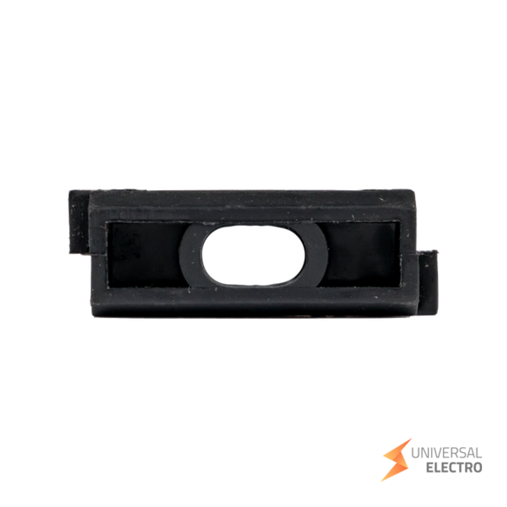 Крепеж-клипса d32 мм (50 шт) черная EKF-Plast