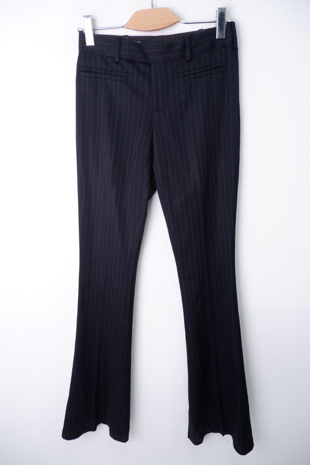 Брюки в полоску классические 44 размер