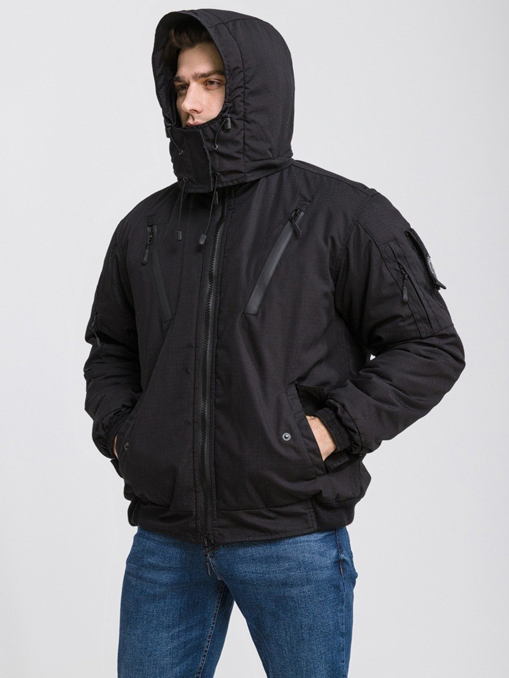 Куртка Тактическая ШТУРМ  р/с черный