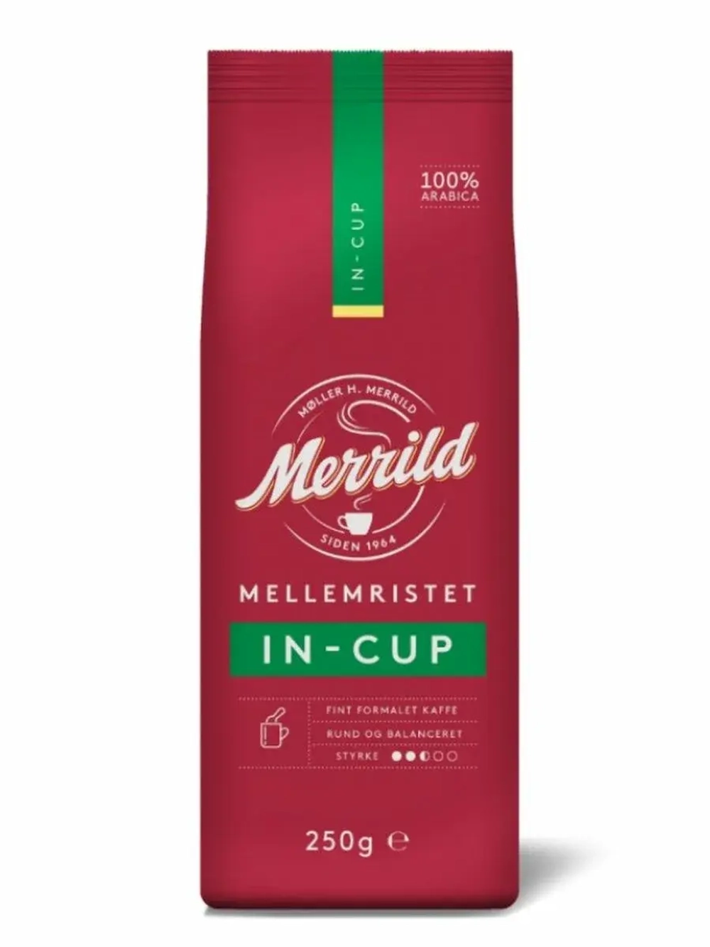 Кофе натуральный молотый MERRILD IN CUP (250 гр.)