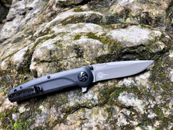 Складной нож Biker Z M390 (Cryo) StoneWash