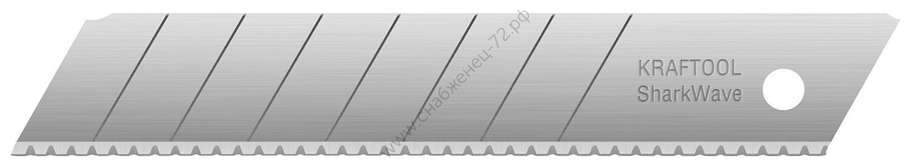 KRAFTOOL 18 мм, 5 шт, сегментированные лезвия (09604-18-S5)