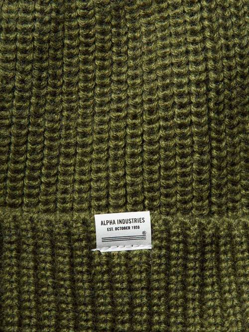 Шапка - Alpha Essential Watch Cap (olive - олива)