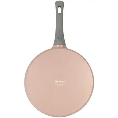 Сковорода 24*5,2см «Stella»(cappuccino) с ручкой и стекл. крышкой сск241а