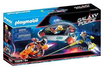 Конструктор Playmobil Galaxy Police 70019 Полицейский планер