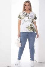 Футболка Джунгли (белая) Б8719 LT Collection