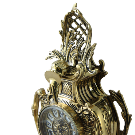 Bello De Bronze Каминные часы с канделябрами "Афродита"