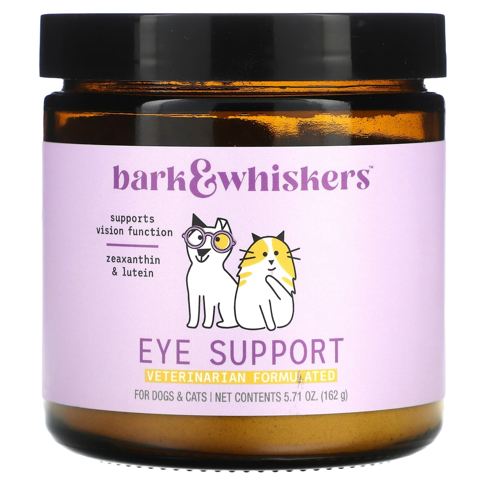 Dr. Mercola, Bark & Whiskers™, добавка для поддержки глаз, для собак и кошек, 162 г (5,71 унции)