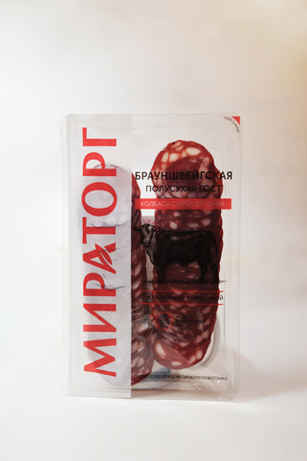 Колбаса Брауншвейгская нарезка, Мираторг/100 г