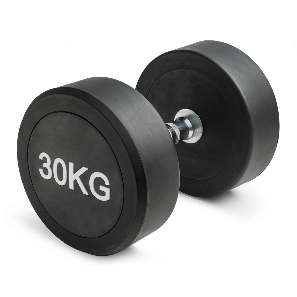 Гантель неразборная круглая 30 кг. VictoryFit VF-R300