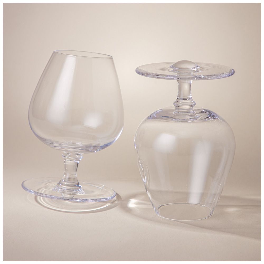 НАБОР БОКАЛОВ ДЛЯ КОНЬЯКА ИЗ 2 ШТ "CRAZY BALANCE" 600 МЛ