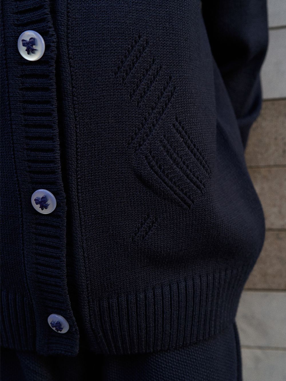 Кардиган для девочки AT941 синий