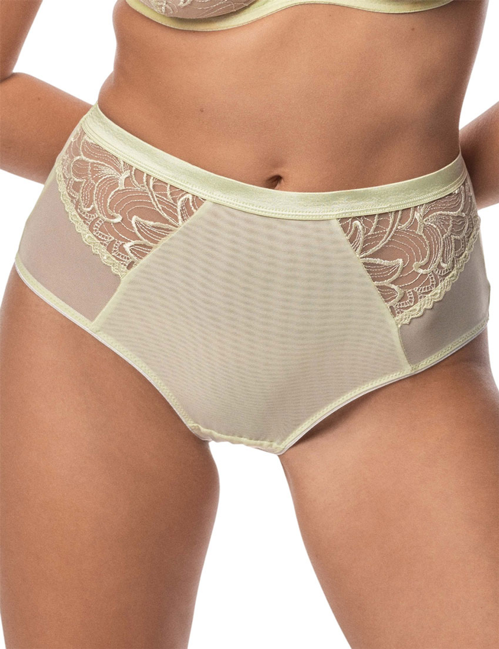 Высокие трусы Mefemi JANETTE Classic мята