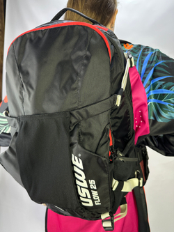 Рюкзак с защитой спины USWE FLOW 25L MTB Protector Pack, Red
