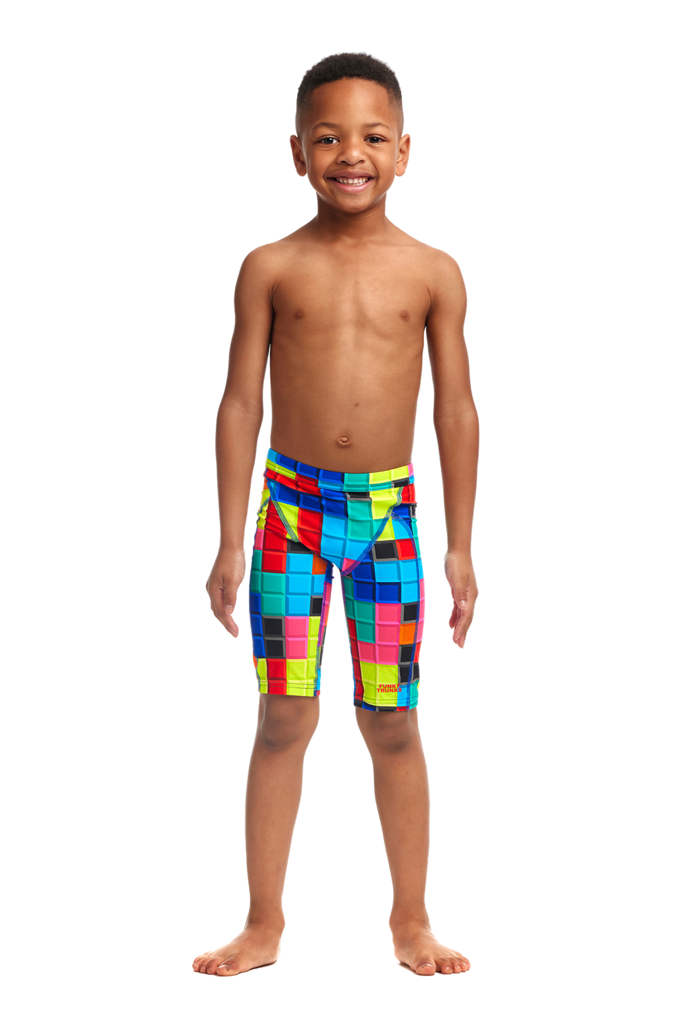 Джаммеры FUNKY TRUNKS Toddler Boys Blocked