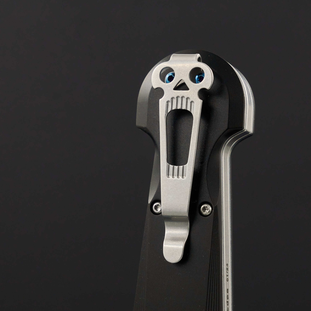 Нож складной Daggerr Чинкуэда Cinquedea black aluminum VG10