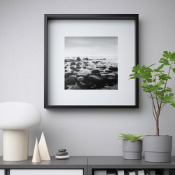 IKEA SANNAHED  (ИКЕА САННАХЕД)  -  Рамка, черная, 50x50 см