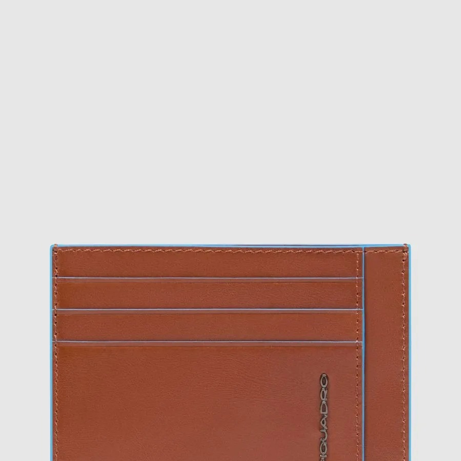 Чехол для кредитных карт Piquadro Blue Square/Marrone
