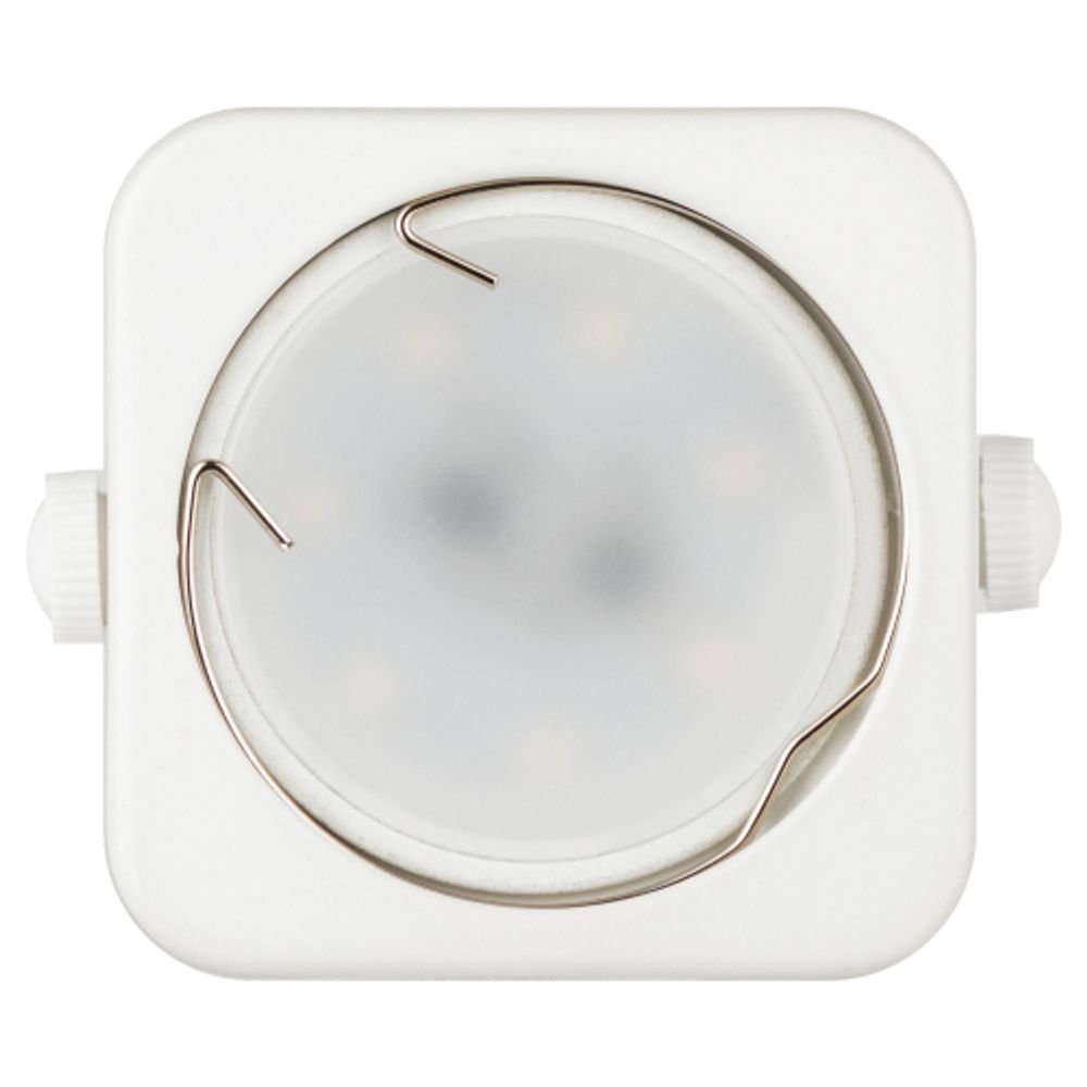 Светильник настенно-потолочный спот ЭРА OL3 GU10 WH под лампу MR16 GU10 белый