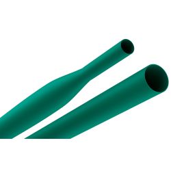 Термоусадочная трубка ЭРА NO-224-450 ТТУ нг-LS 12/6 зелёная в отрезках по 1 м. (упаковка 25 штук)