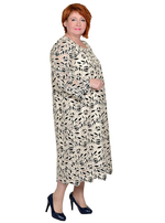 Платье-миди Кружевные лепестки